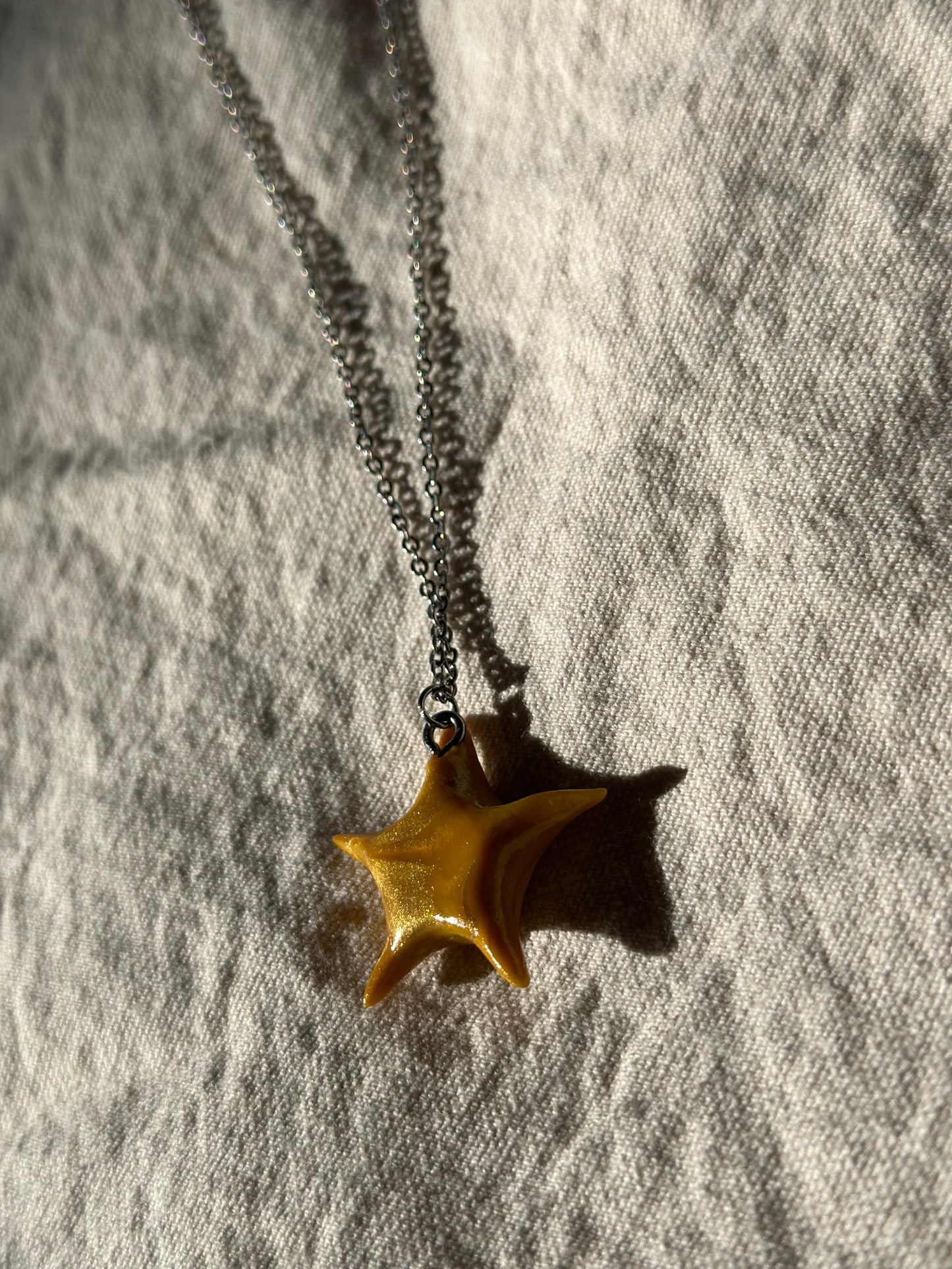 Gold Star Necklace