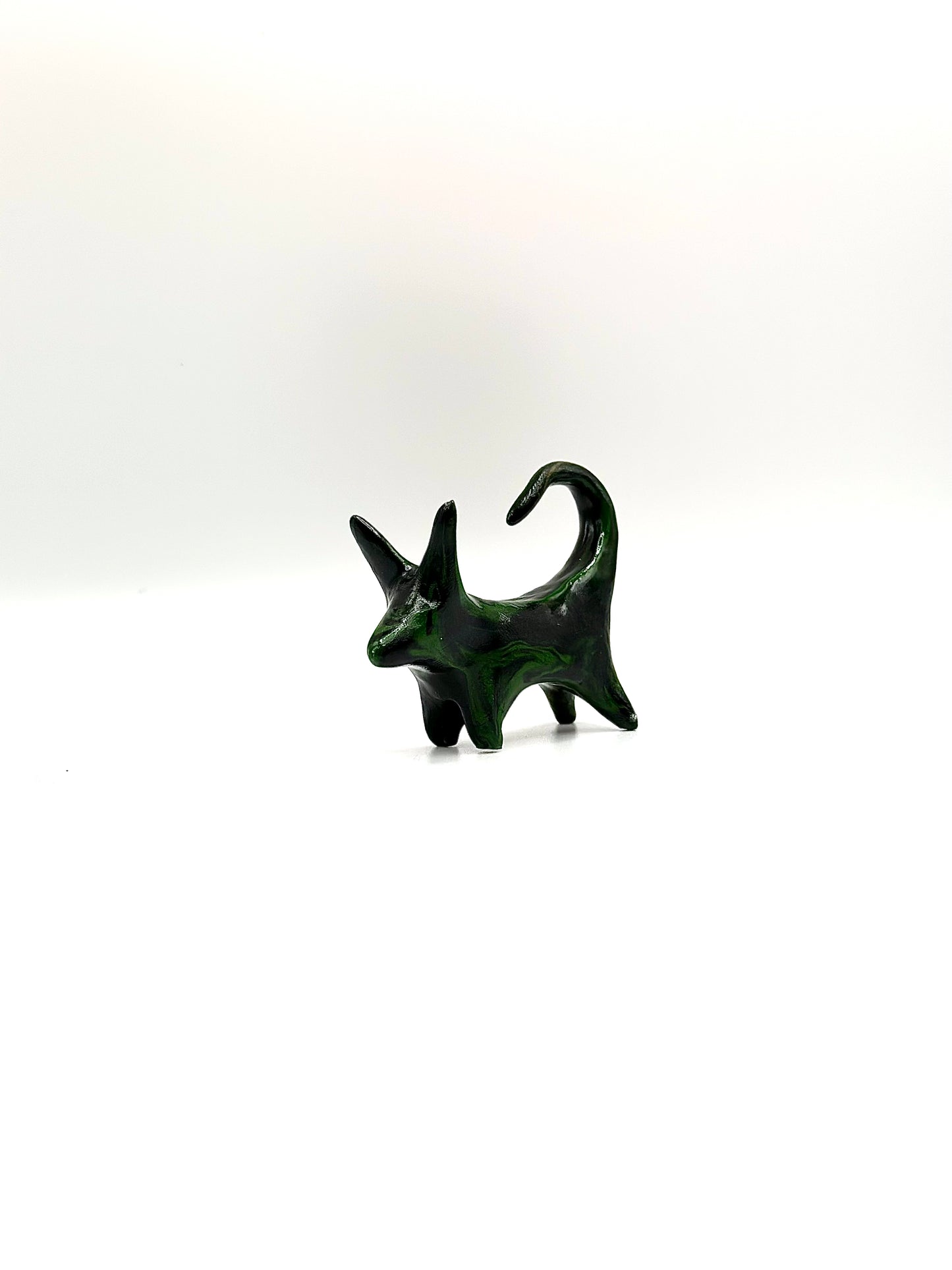 Spiky Clay Dog