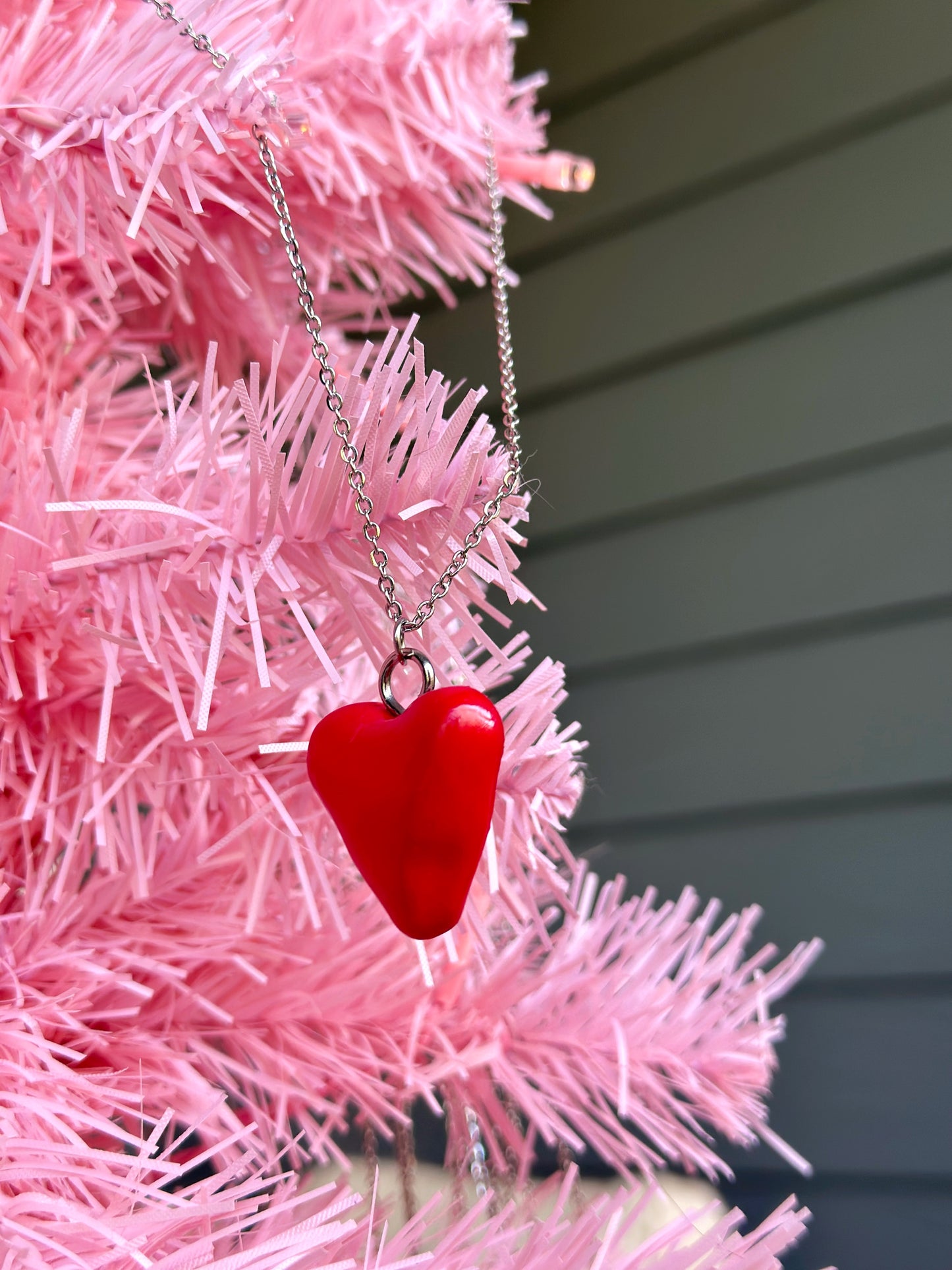 Red Heart Necklace