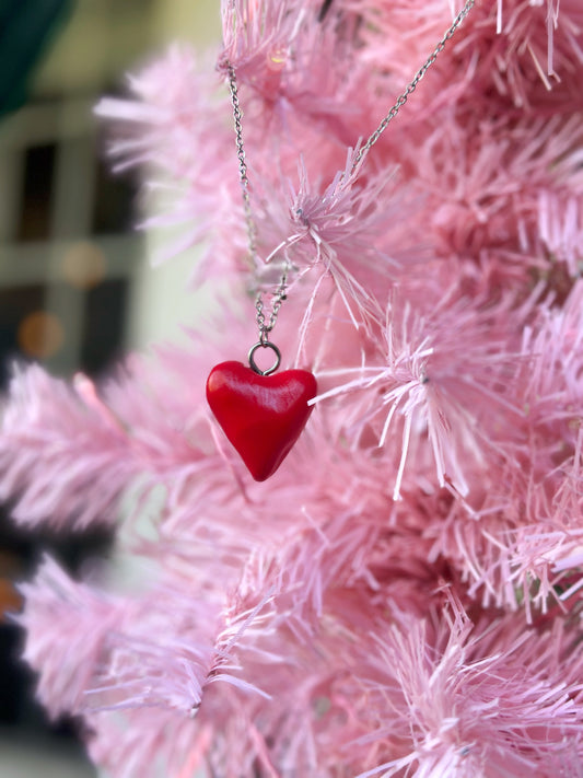 Red Heart Necklace