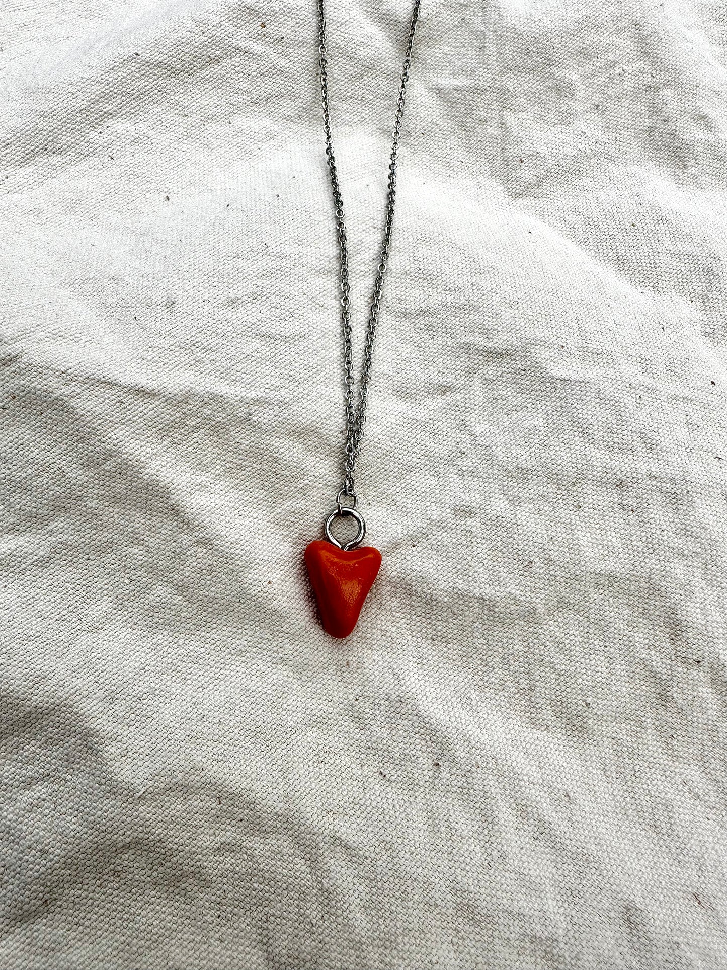 Cherry Heart Necklace