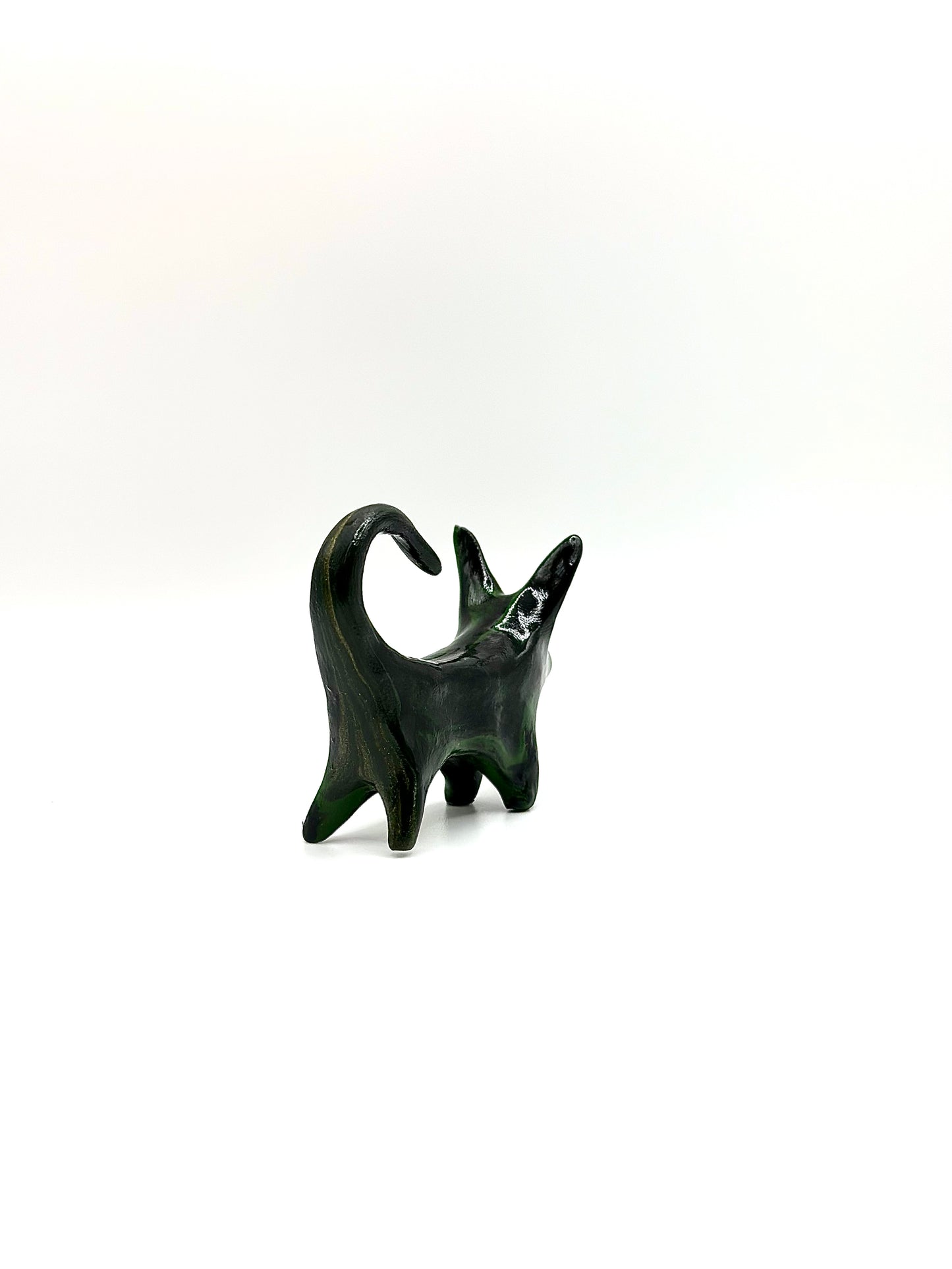 Spiky Clay Dog