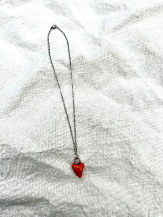 Cherry Heart Necklace