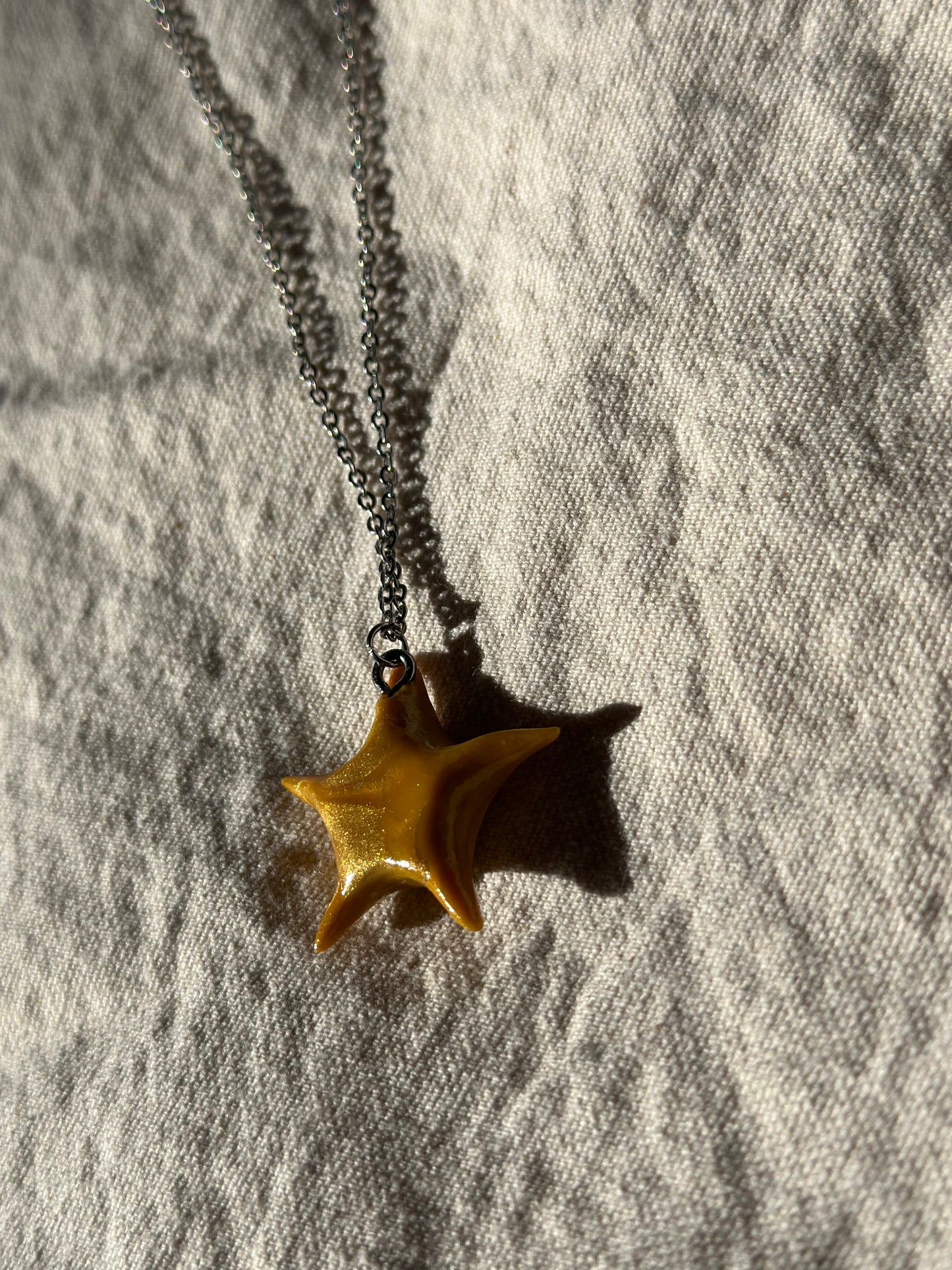 Gold Star Necklace